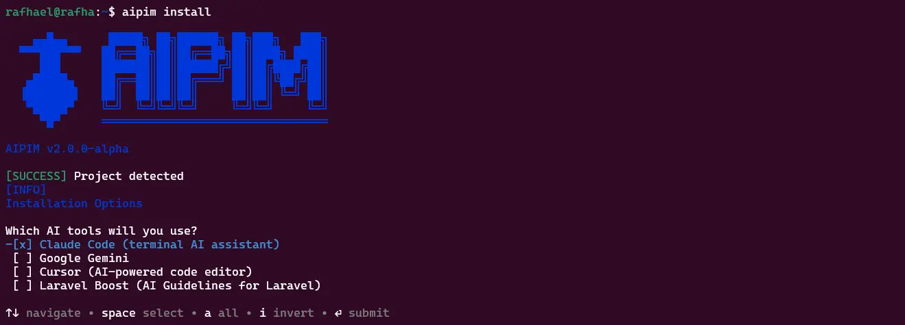 Instalando AIPIM